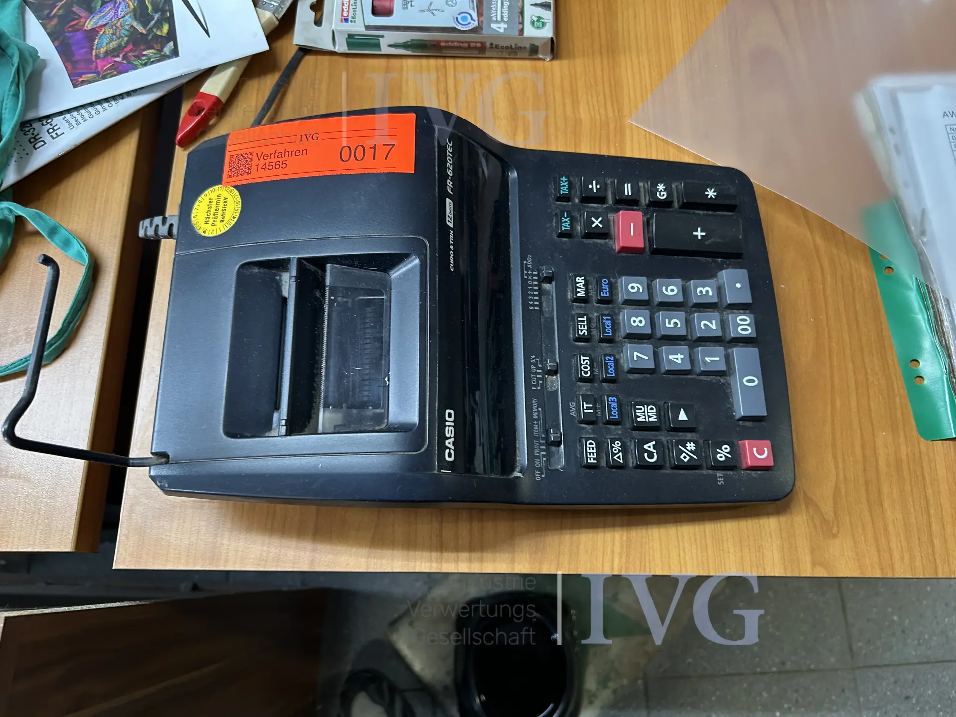 Tischrechner CASIO FR-620TEC